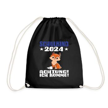Inscription scolaire 2024 de l’école de la rentrée scolaire - Sac de sport léger - noir - Devant