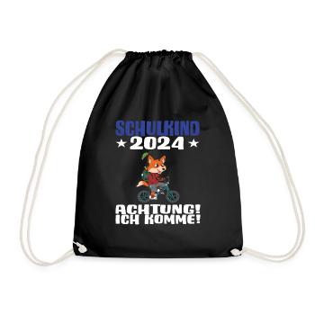 Inscription scolaire 2024 de l’école de la rentrée scolaire - Sac de sport léger - noir - Devant