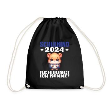 Inscription scolaire 2024 de l’école de la rentrée scolaire - Sac de sport léger - noir - Devant