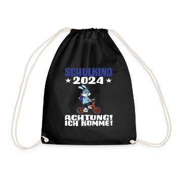 Inscription scolaire 2024 de l’école de la rentrée scolaire - Sac de sport léger - noir - Devant