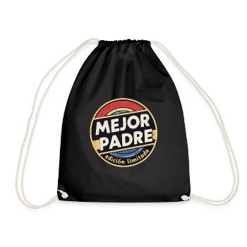 Best Father Limited Edition - Drawstring Bag - black - Front
