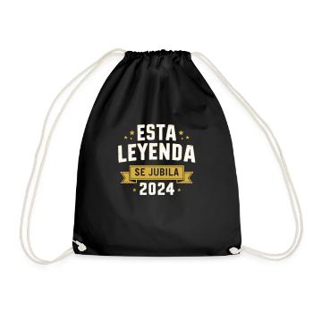 Cette légende prend sa retraite en 2024 - Sac de sport léger - noir - Devant