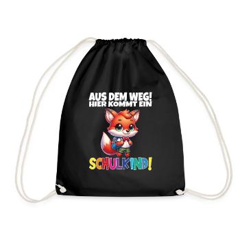 Inscription scolaire 2024 de l’école de la rentrée scolaire - Sac de sport léger - noir - Devant