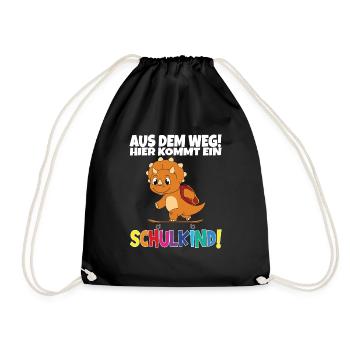 Inscription scolaire 2024 de l’école de la rentrée scolaire - Sac de sport léger - noir - Devant