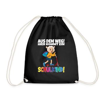 Inscription scolaire 2024 de l’école de la rentrée scolaire - Sac de sport léger - noir - Devant