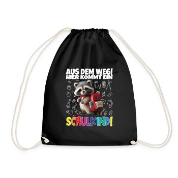 Inscription scolaire 2024 de l’école de la rentrée scolaire - Sac de sport léger - noir - Devant