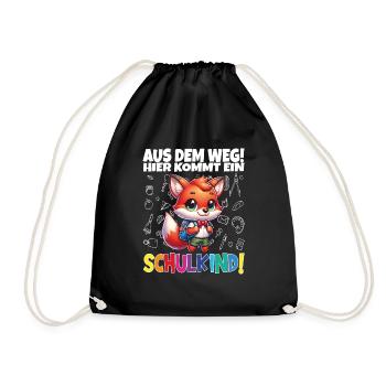 Inscription scolaire 2024 de l’école de la rentrée scolaire - Sac de sport léger - noir - Devant