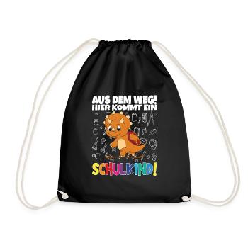 Inscription scolaire 2024 de l’école de la rentrée scolaire - Sac de sport léger - noir - Devant