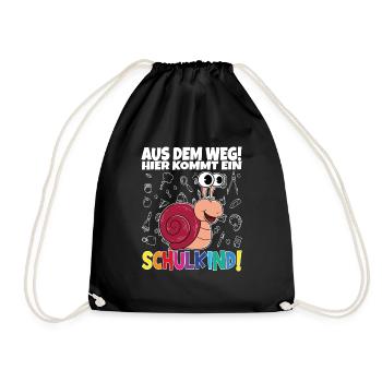 Inscription scolaire 2024 de l’école de la rentrée scolaire - Sac de sport léger - noir - Devant