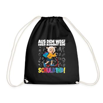 Inscription scolaire 2024 de l’école de la rentrée scolaire - Sac de sport léger - noir - Devant