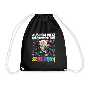 Inscription scolaire 2024 de l’école de la rentrée scolaire - Sac de sport léger - noir - Devant