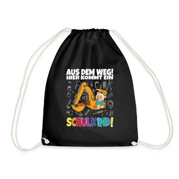 Inscription scolaire 2024 de l’école de la rentrée scolaire - Sac de sport léger - noir - Devant