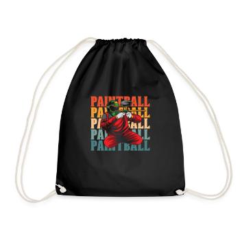 Paintball - Sac de sport léger - noir - Devant