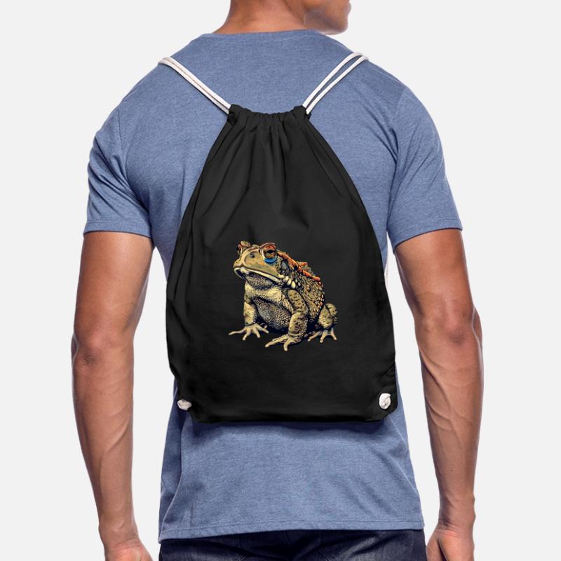 Toad Toads Toad Drawstring Bag