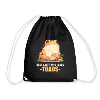 Toad Toads Toad - Drawstring Bag - black - Front