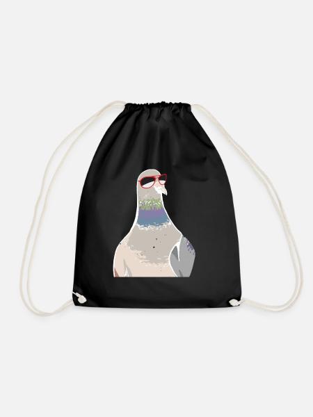 Taubenliebhaber Tauben Vogel Liebhaber Pigeon - Turnbeutel - Schwarz