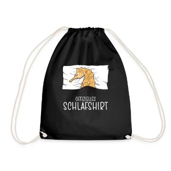 Pyjama officiel Pyjama Pyjama Hippocampe - Sac de sport léger - noir - Devant