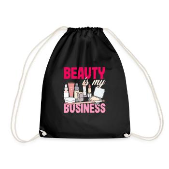 Soins de la peau Cosmétiques esthéticiennes - Sac de sport léger - noir - Devant