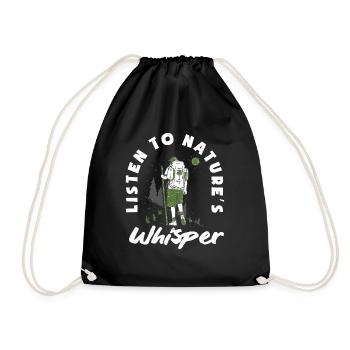 Écoutez Natures Whisper Hiking - Sac de sport léger - noir - Devant