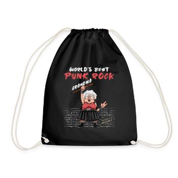 Les vieux punks ne meurent jamais - Le meilleur punk rock du monde - Sac de sport léger - noir - Devant