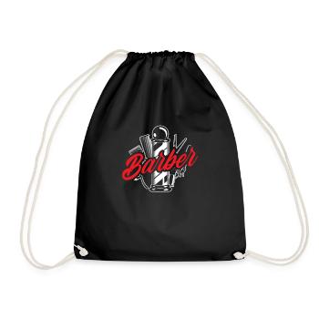 Barber Homme Coiffeur Coiffeur - Sac de sport léger - noir - Devant