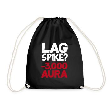 Spike était-il à la traîne ? -3000 aura Gamer Gaming - Sac de sport léger - noir - Devant
