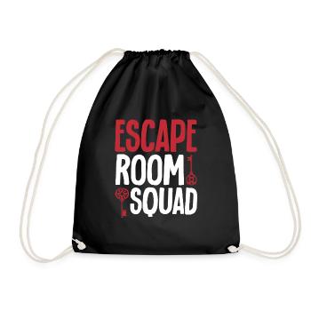 Escape Room - Turnbeutel - Schwarz - Vorne