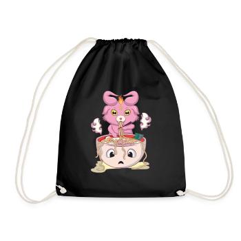 Baphomet Kawaii Occulte Satanique Pastel Gothique - Sac de sport léger - noir - Devant