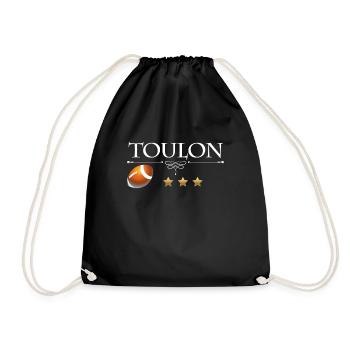Ballon De Rugby Toulon 3 Etoiles Homme Enfant - Sac de sport léger - noir - Devant