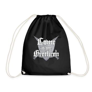 Venez à moi Frères Joute Ren Faire - Sac de sport léger - noir - Devant
