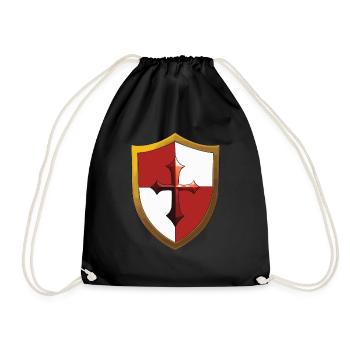 Bouclier Joute Ren Faire - Sac de sport léger - noir - Devant