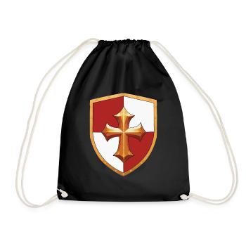 Bouclier Ren Faire Joute - Sac de sport léger - noir - Devant