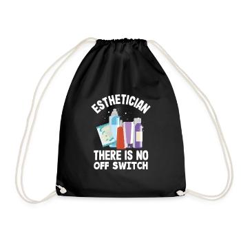Soins de la peau Esthéticienne Cosmétiques - Sac de sport léger - noir - Devant