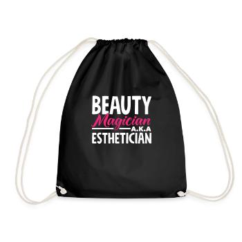 Soins de la peau Esthéticienne Cosmétiques - Sac de sport léger - noir - Devant