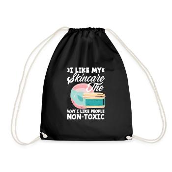 Soins de la peau Esthéticienne Cosmétiques - Sac de sport léger - noir - Devant