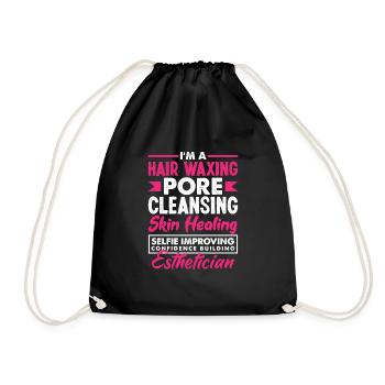 Soins de la peau Esthéticienne Cosmétiques - Sac de sport léger - noir - Devant