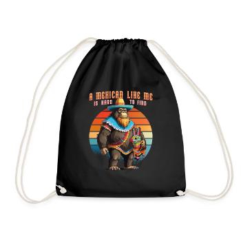 Un Mexicain comme moi est difficile à trouver - Bigfoot Cinco - Sac de sport léger - noir - Devant