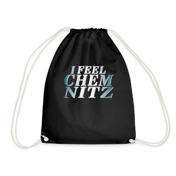 I FEEL CHEMNITZ - Drawstring Bag - black - Front