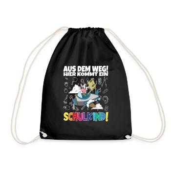 Écoliers 2024 Inscriptions scolaires Retour à l’école - Sac de sport léger - noir - Devant
