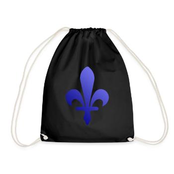 Bosnien Flagge Bosna Shirt – Perfektes Bosnische - Turnbeutel - Schwarz - Vorne