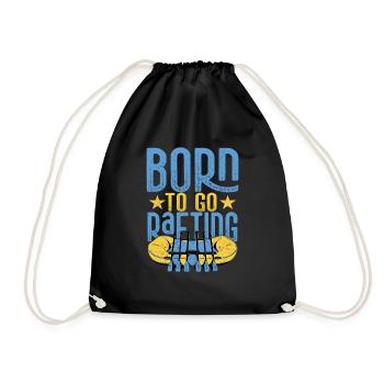 Born To Go Rafting Paddle - Sac de sport léger - noir - Devant