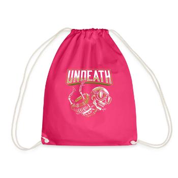 Parachutiste Parachutisme Squelette - Sac de sport léger - fuchsia - Devant