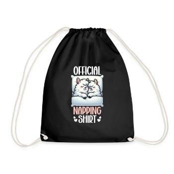 Maison Officielle Lama PJ Sleeping Nickering - Sac de sport léger - noir - Devant