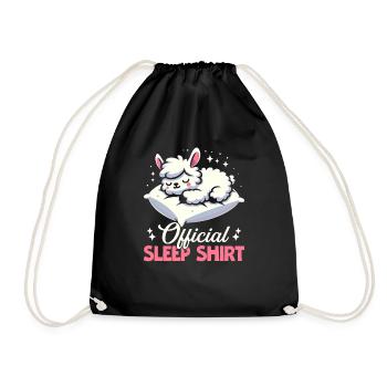 Maison Officielle Lama PJ Sleeping Nickering - Sac de sport léger - noir - Devant