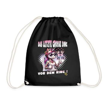 Enterrement de vie de garçon Mariée Enterrement de vie de jeune fille Grondement de femmes - Sac de sport léger - noir - Devant