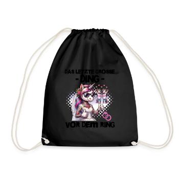 Enterrement de vie de garçon Mariée Enterrement de vie de jeune fille Grondement de femmes - Sac de sport léger - noir - Devant