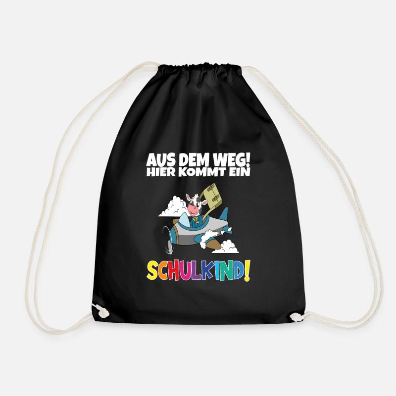 Schulkind 2024 Einschulung Schulanfang - Turnbeutel - Schwarz