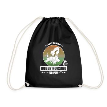 Hobby Horsing Europe | Pro Europe - Sac de sport léger - noir - Devant