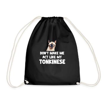 Ne me laisse pas comme le mien - Sac de sport léger - noir - Devant