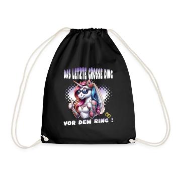 Enterrement de vie de garçon Mariée Enterrement de vie de jeune fille Grondement de femmes - Sac de sport léger - noir - Devant